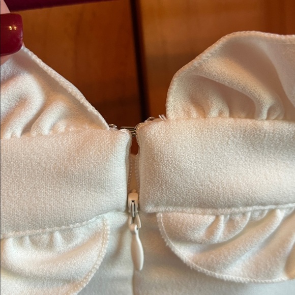 NWT Marina Ruffle Off the Shoulder Dress - Picture 6 of 12